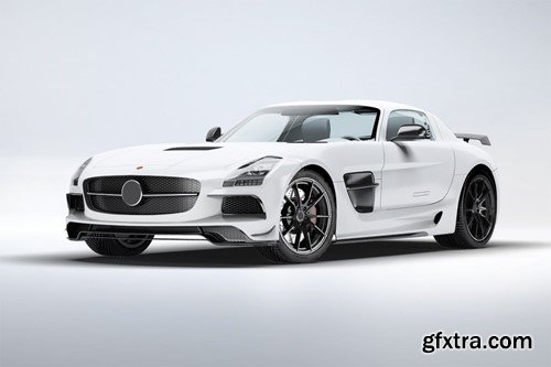 Supercar Mercedes SLS AMG Mock-Up 9NMKMG