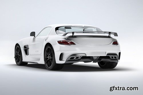 Supercar Mercedes SLS AMG Mock-Up 9NMKMG