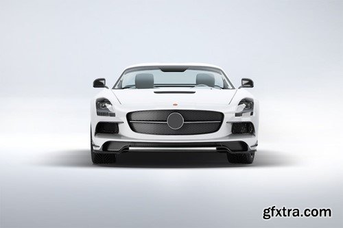 Supercar Mercedes SLS AMG Mock-Up 9NMKMG