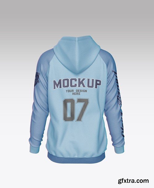 Sweatshirt Hoodie Mockup 2P3XTDC