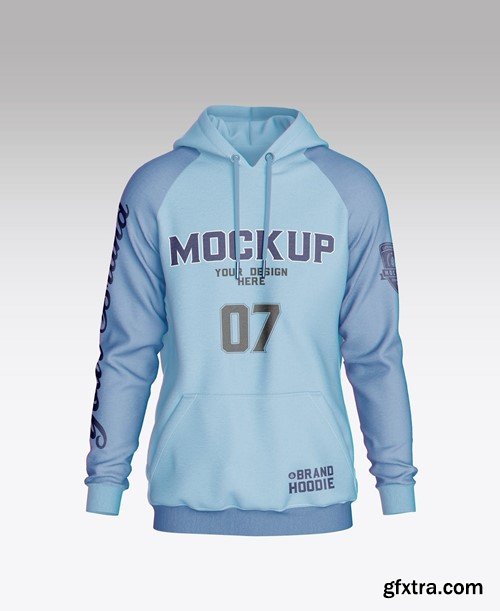 Sweatshirt Hoodie Mockup 2P3XTDC