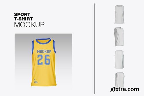 Basketball Jersey Mockup ZULQ8CC