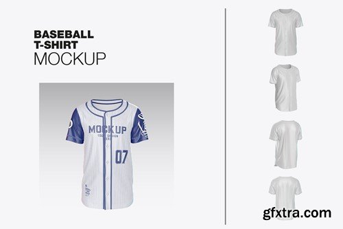 Baseball Jersey Mockup PJEKBL7