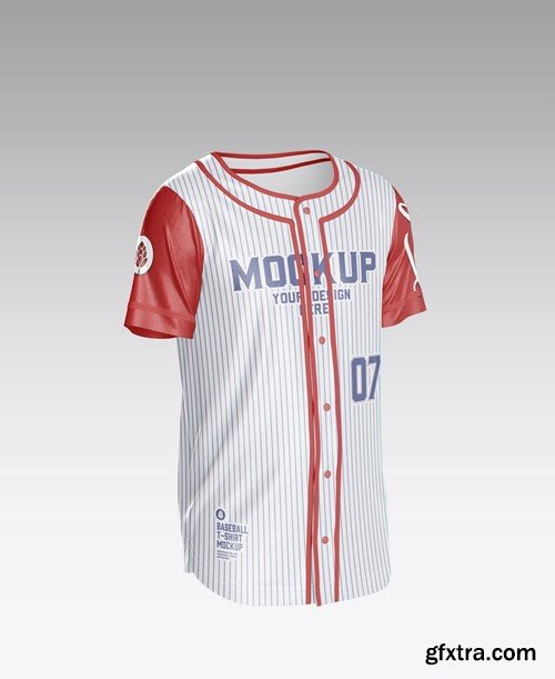 Baseball Jersey Mockup PJEKBL7