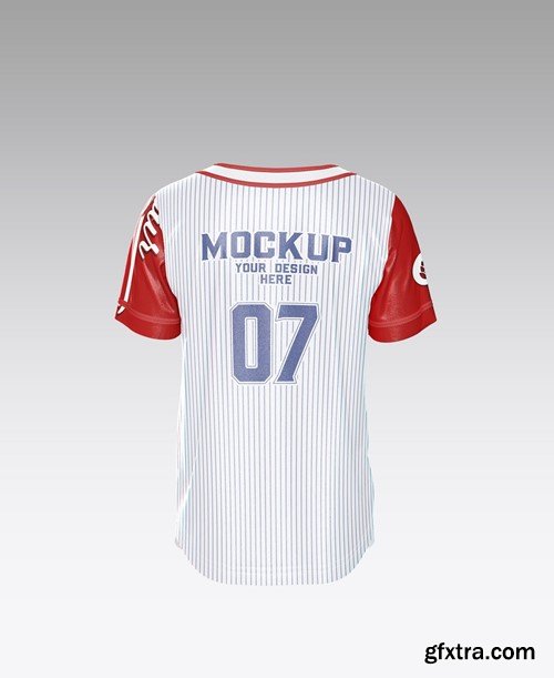 Baseball Jersey Mockup PJEKBL7