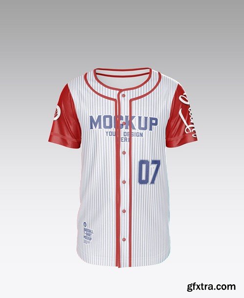 Baseball Jersey Mockup PJEKBL7