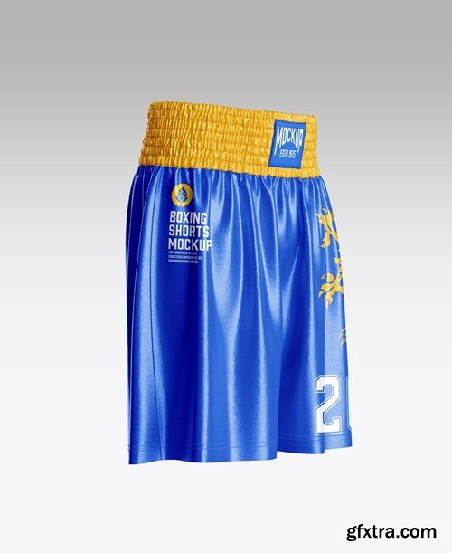 Set Boxing Shorts Mockup WL7KYL3