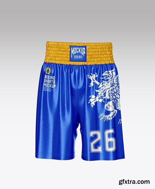 Set Boxing Shorts Mockup WL7KYL3