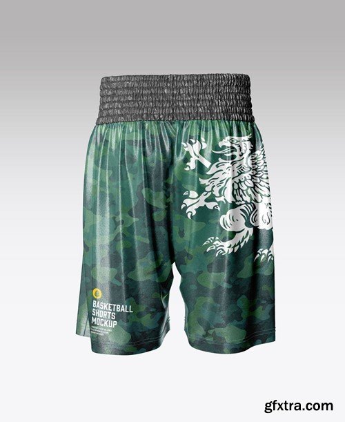 Set Boxing Shorts Mockup WL7KYL3