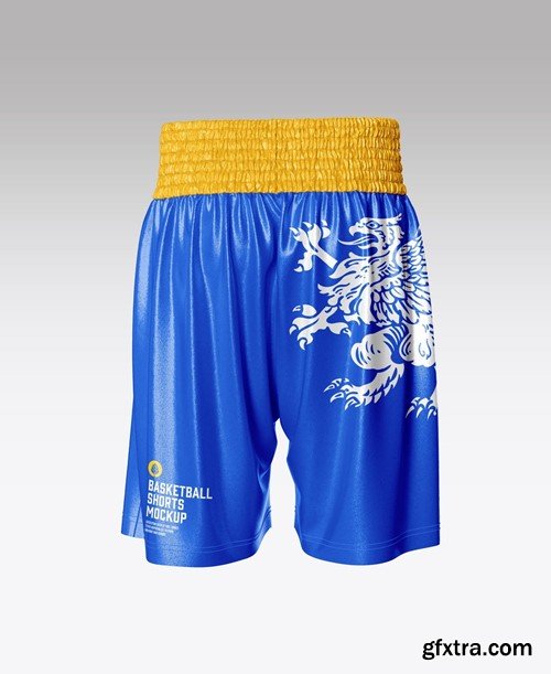 Set Boxing Shorts Mockup WL7KYL3