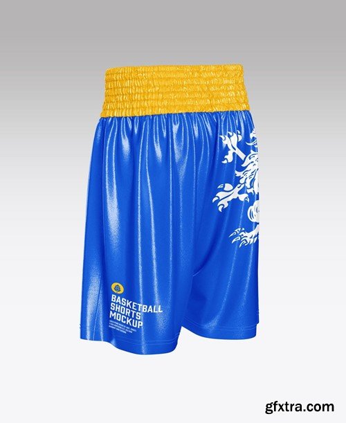 Set Boxing Shorts Mockup WL7KYL3