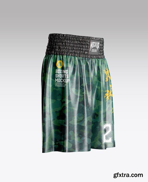 Set Boxing Shorts Mockup WL7KYL3