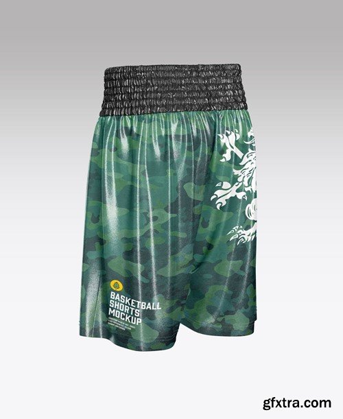 Set Boxing Shorts Mockup WL7KYL3