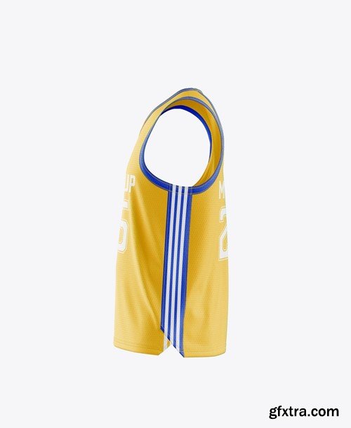 Set Basketball Jersey Mockup F3XF67M