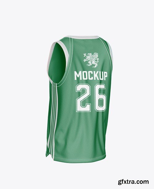 Set Basketball Jersey Mockup F3XF67M