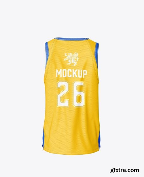 Set Basketball Jersey Mockup F3XF67M