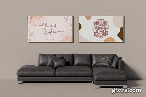 Canvas Frame Mockup 5LDLP7M