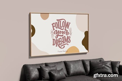 Canvas Frame Mockup 5LDLP7M