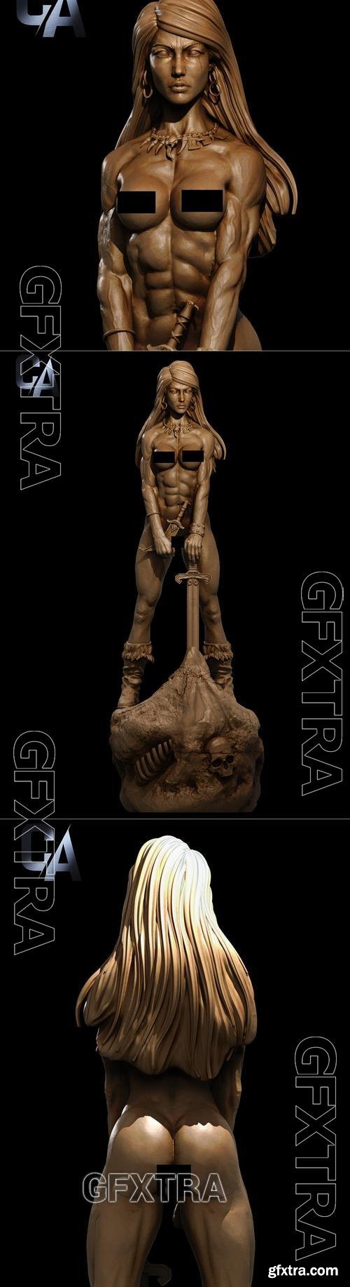 Ca 3d Studios - Female Conan NSFW Version &ndash; 3D Print Model