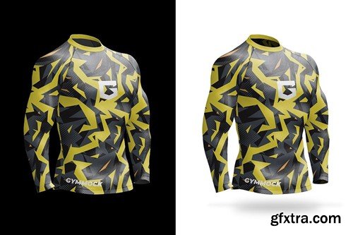 Gym Compression Shirt Mockup LKCE4BR