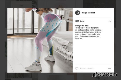 YellowImages - Leggings Mock-Up Gym Style - 69563