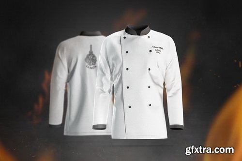 YellowImages - Chef Jacket Mockup - 96326