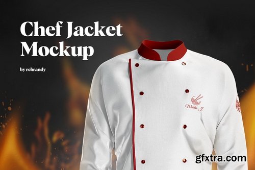 YellowImages - Chef Jacket Mockup - 96326