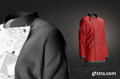 YellowImages - Chef Jacket Mockup - 96326