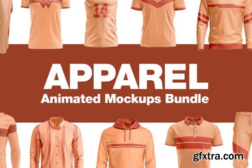 YellowImages - Apparel Animated Mockups Bundle - 112457