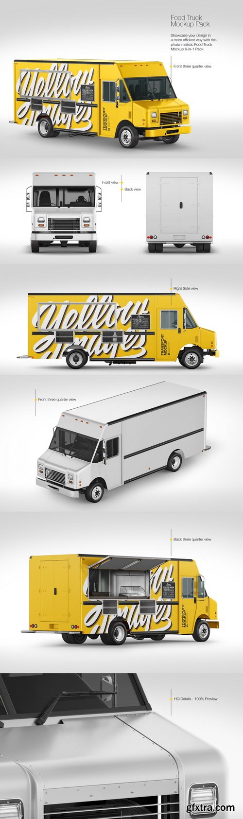 YellowImages - Food Truck Mockup Pack - 29655