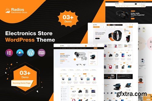 Radios - Electronics Store WooCommerce Theme KRGTKWT