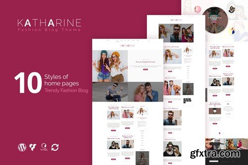 Katharine - Modern Fashion Blog WordPress Theme WYHKSTU