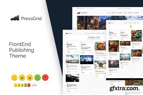 PressGrid Frontend Publish Reaction & Multimedia WSXG9M2