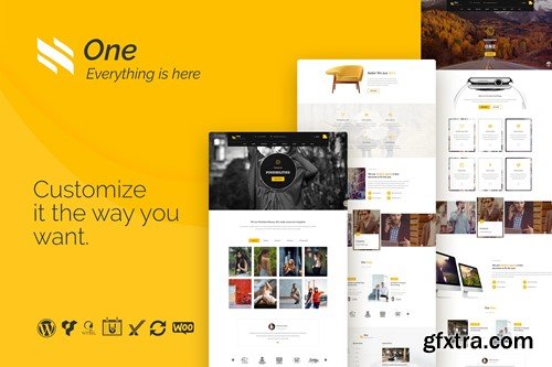 One - Business Agency Events WooCommerce Theme WKVEY8H