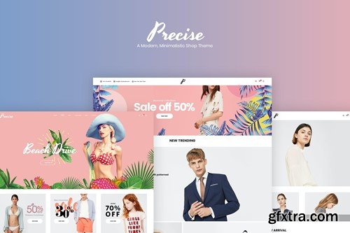 Precise - A Modern, Minimalistic Shop Theme WJFDC34