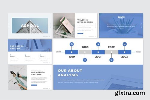 Ashqal Minimal Powerpoint Template MEY564B