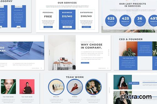 Ashqal Minimal Powerpoint Template MEY564B