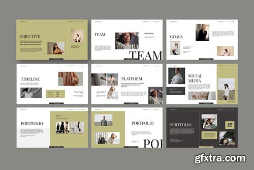 Brand Portfolio Powerpoint Template 4YGCS3M