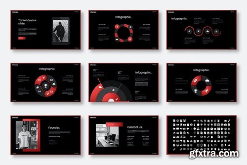 Maniac – Business PowerPoint Template 9MCJG2W