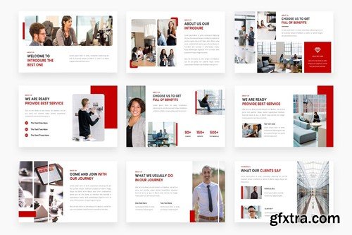 Introdure - Company Profile PowerPoint Template PNLFLBZ