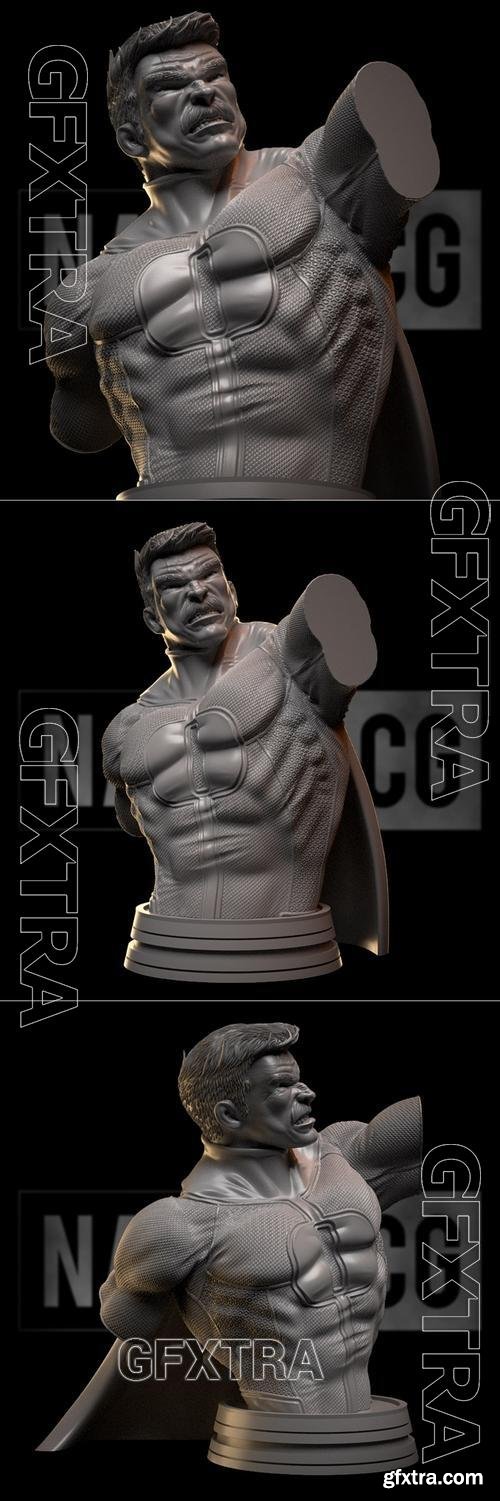 Omniman Bust &ndash; 3D Print Model