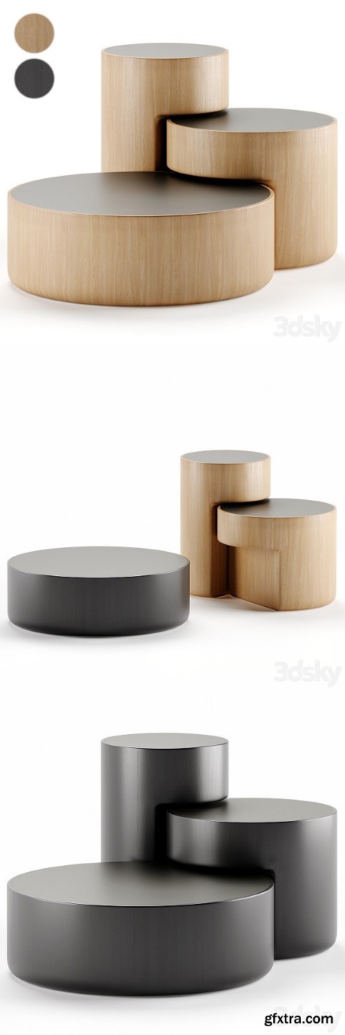 Levels Set of 3 Nesting Tables