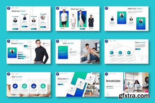 Direct – Business PowerPoint Template Z883H38