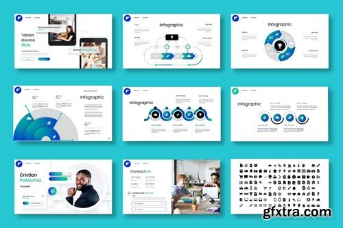 Direct – Business PowerPoint Template Z883H38