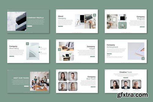 Morgern - Lookbook Powerpoint Template UUD3WZC