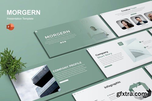 Morgern - Lookbook Powerpoint Template UUD3WZC