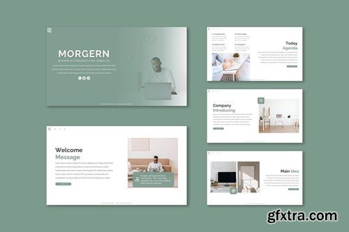 Morgern - Lookbook Powerpoint Template UUD3WZC