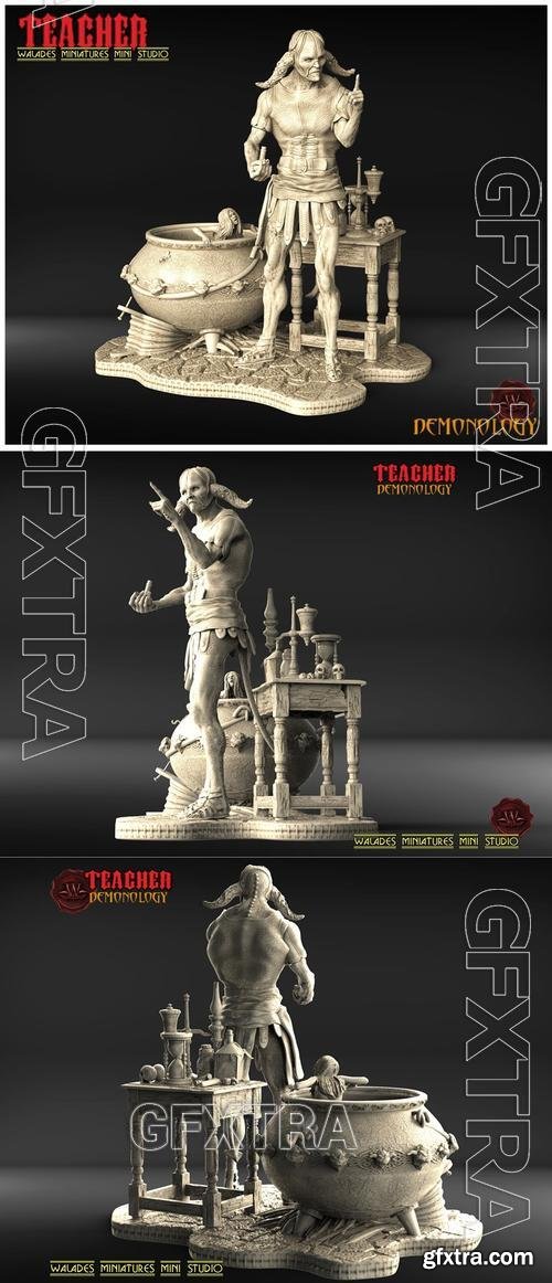 Walades Studio - Teacher &ndash; 3D Print Model