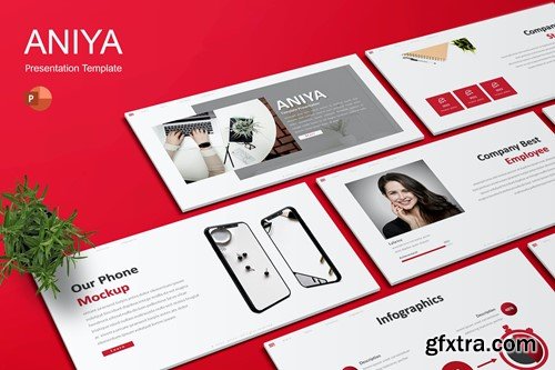 Aniya - Lookbook Powerpoint Template 22ZV8BA