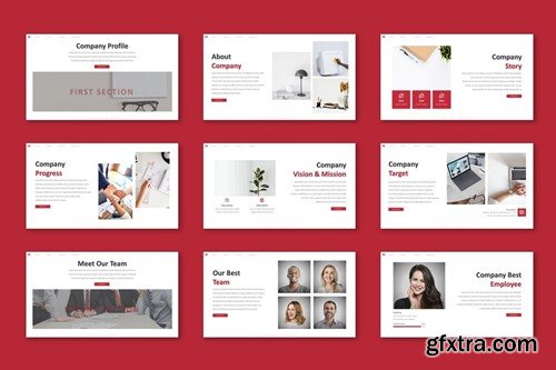 Aniya - Lookbook Powerpoint Template 22ZV8BA